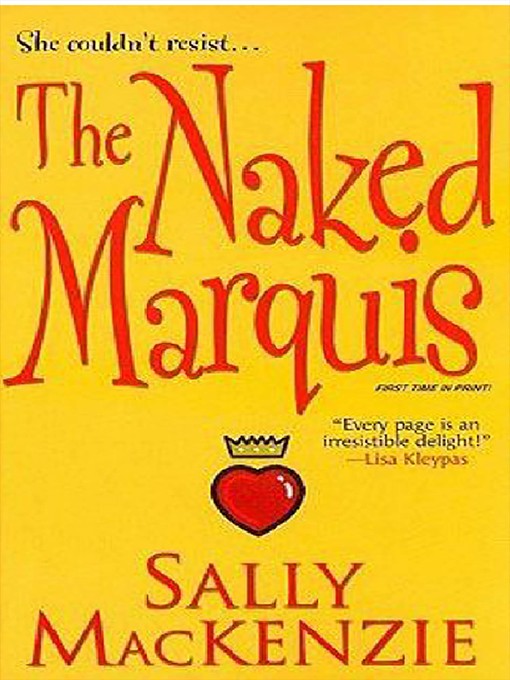 Title details for The Naked Marquis by Sally MacKenzie - Wait list
